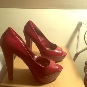 “4” inch peep toes